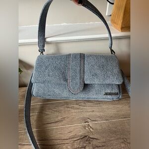 NWT  Denim Jacquemus Le Bambimou Bag